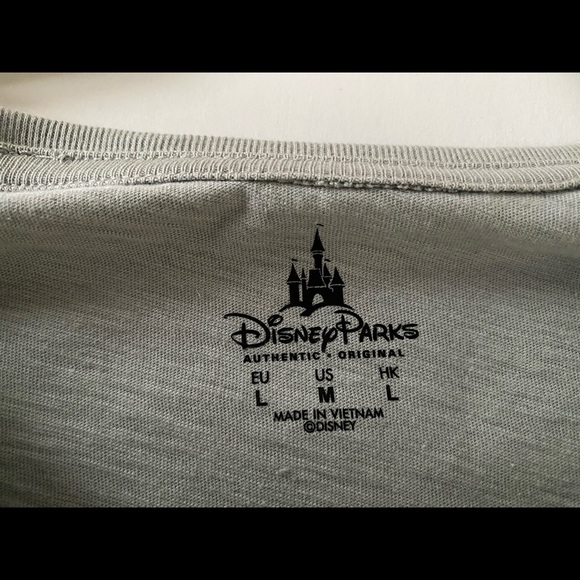 NWT Walt Disney World- Disney Parks Women’s Junior Authentic T-Shirt Gray Sz M - Picture 7 of 11